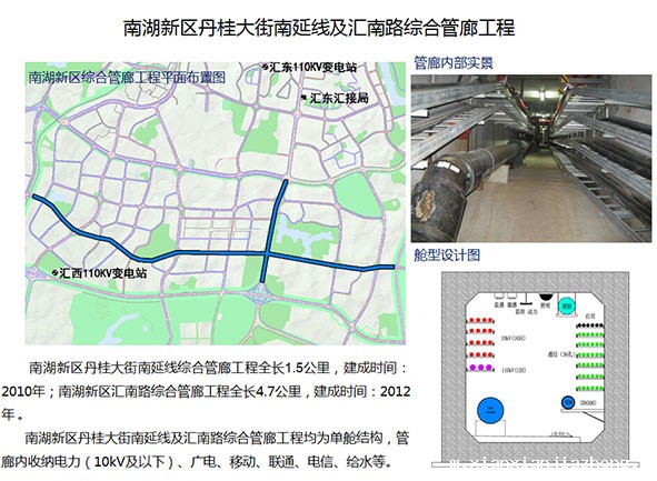 南湖新区丹桂大街南延线及汇南路综合管廊工程