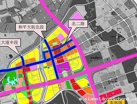 自贡市东部新城生态示范区一期工程PPP项目“两横两纵”道路工程